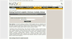 Desktop Screenshot of katalog.kurzy.cz